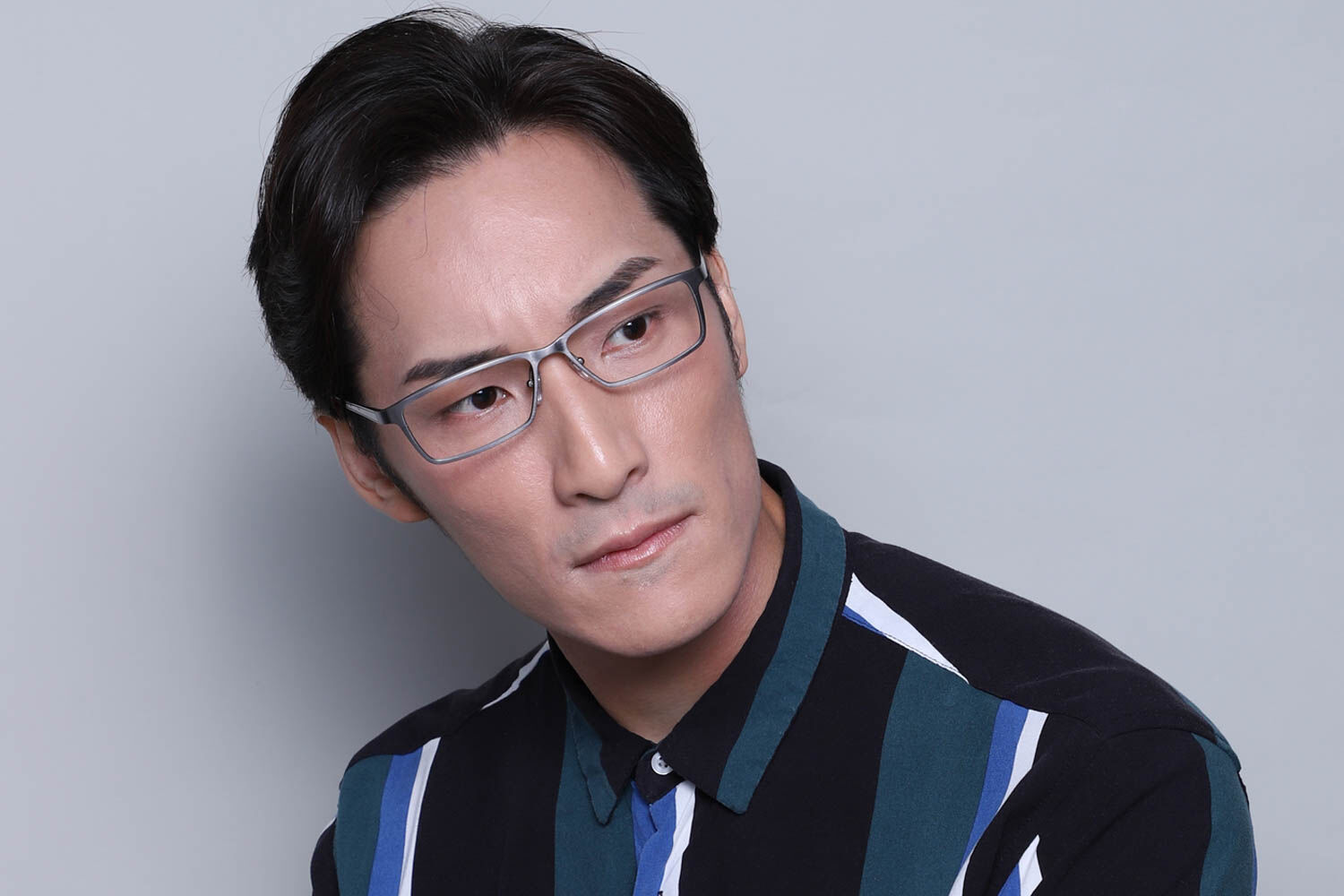 Burberry BE1292TD Asian Fit 1008 スクエア シルバー 眼鏡