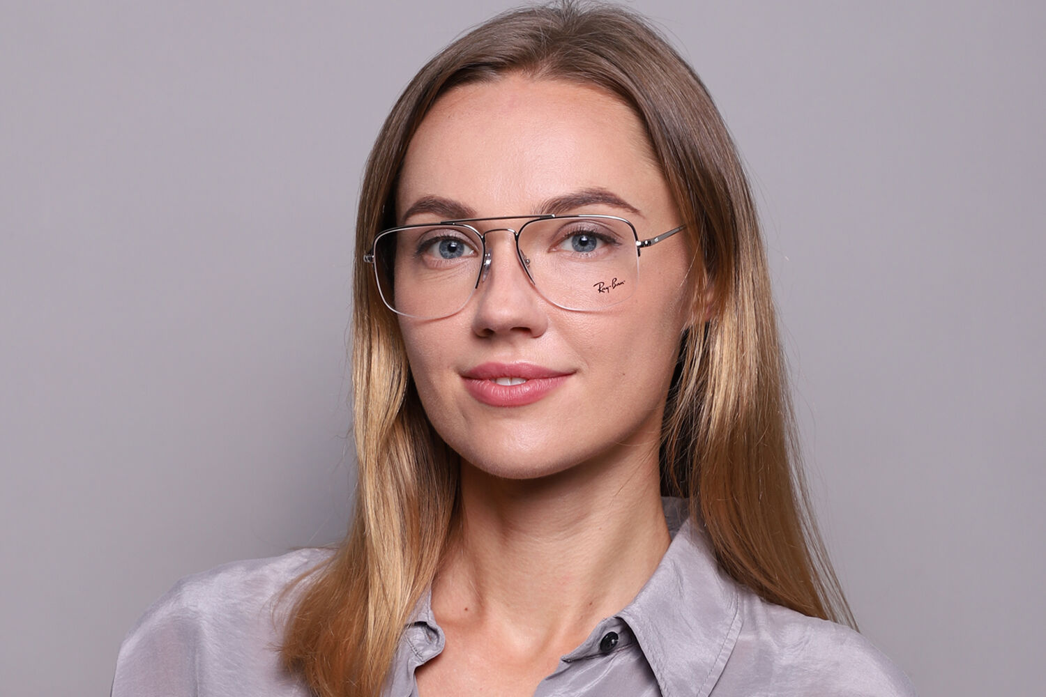 Ray-Ban RX6441 2501 アビエイター Silver 眼鏡 | SmartBuyGlasses 日本