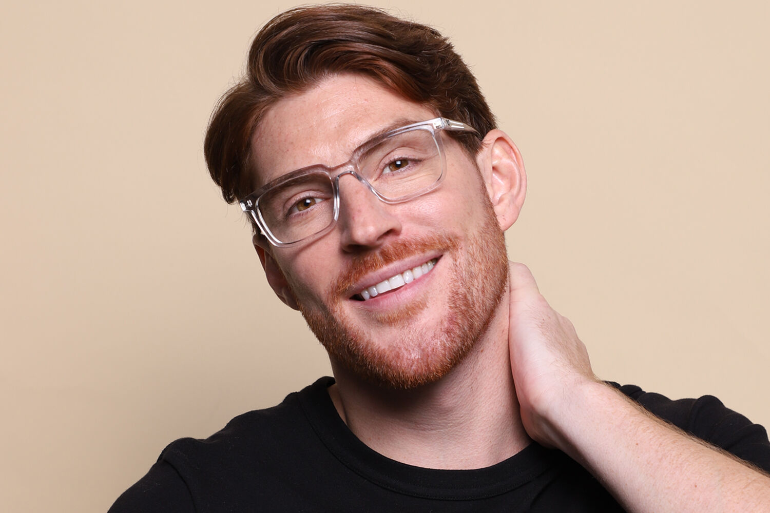 Ray-Ban RX7239 Alain 2001 スクエア クリア 眼鏡 | SmartBuyGlasses 日本