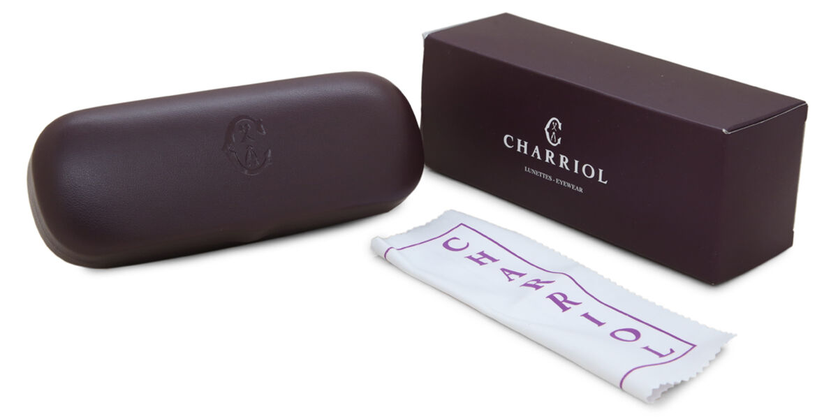 Charriol PC71046 C03 スクエア Shiny Rose Gold 眼鏡