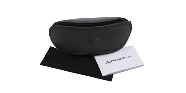 Emporio Armani EA4186F Asian Fit 501787 スクエア Shiny Black