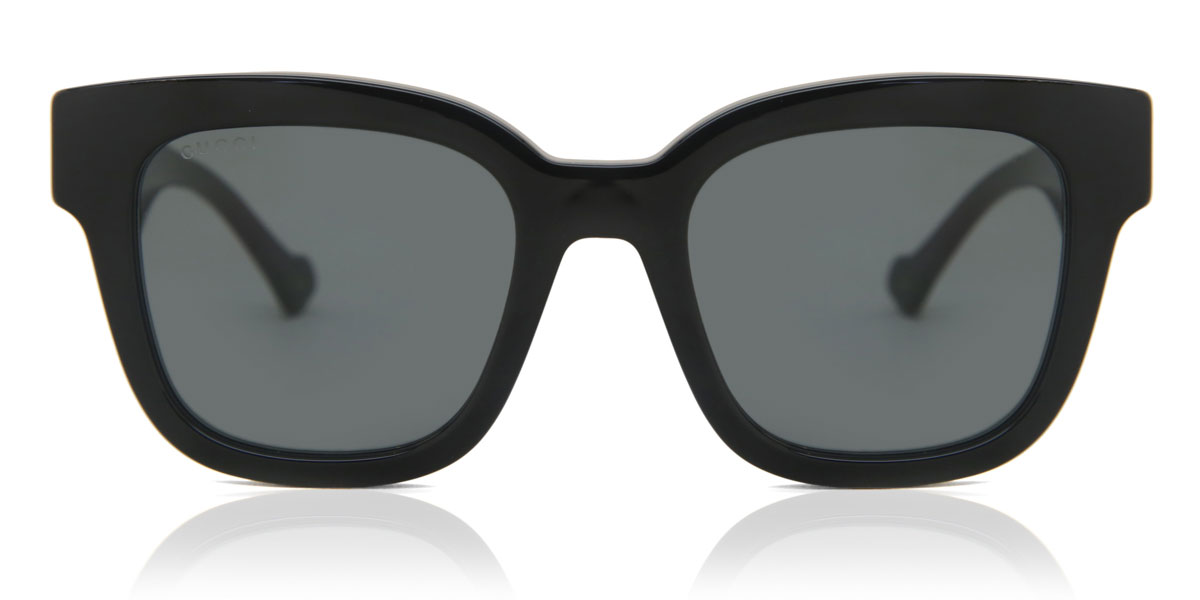 Gucci GG0998S 001 スクエア Shiny Black サングラス