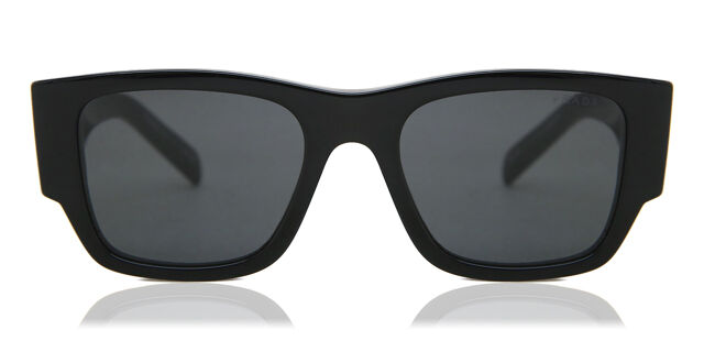 Prada PR 10ZS 1AB5S0 スクエア ブラック サングラス 