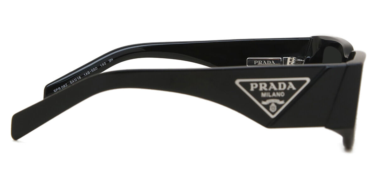 PRADA ブラック サングラス ミラノモデル　激安 査定後本物確認済み Prada PR 09ZS 1AB5S0 スクエア ブラック サングラス