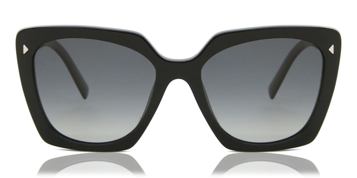 PRADA キャットアイサングラス ブラック Prada Eyewear キャットアイ サングラス | ブラック | FARFETCH JP