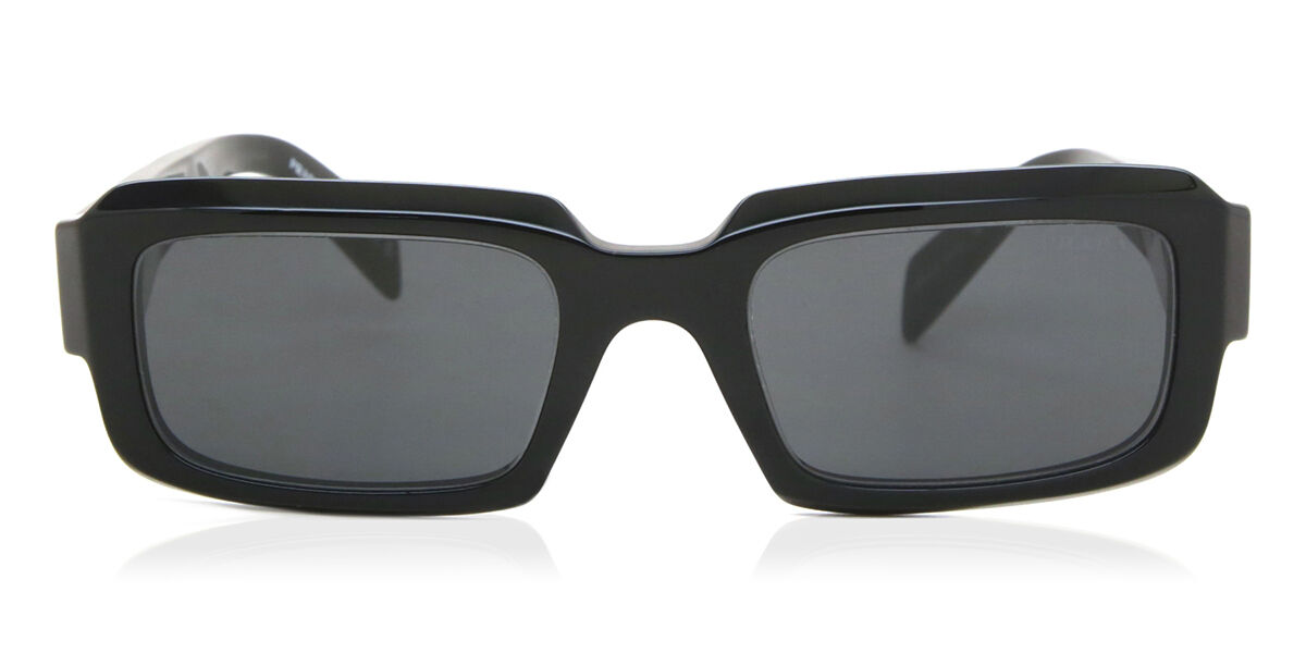 Prada PR 27ZS 16K08Z スクエア ブラック サングラス