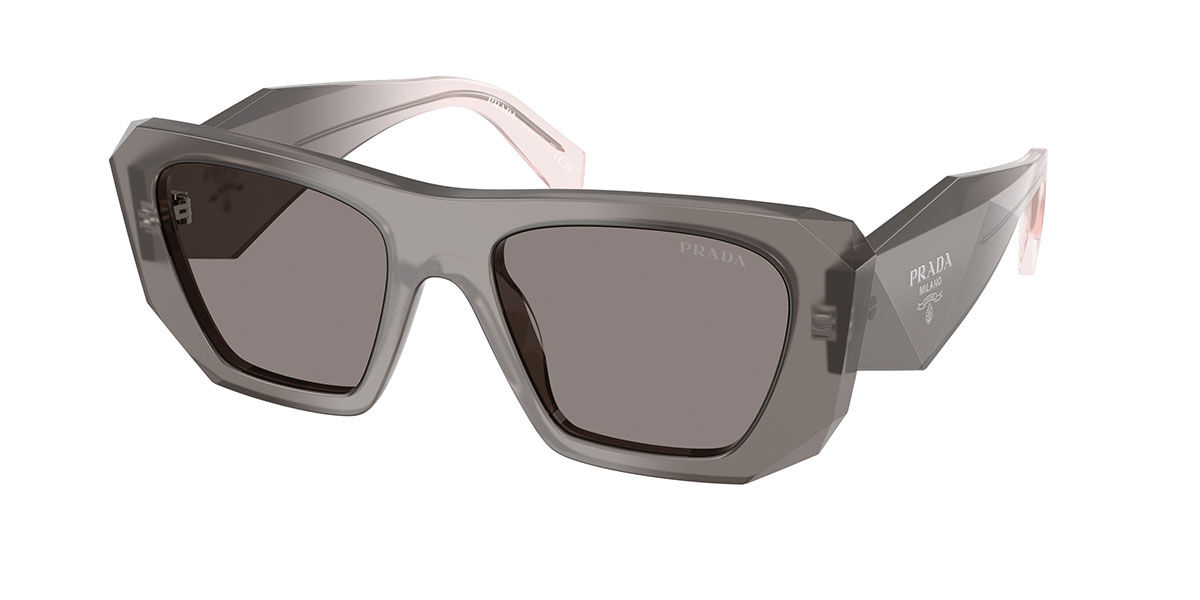 PRADA グレー サングラス Prada PS 04ZSF Gray 16X7W1 Sunglasses for Men