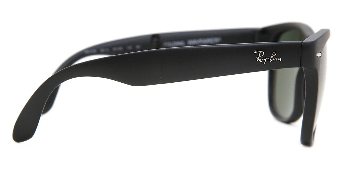Ray-Ban RB4105 Wayfarer Folding 601S スクエア Matte Black 眼鏡