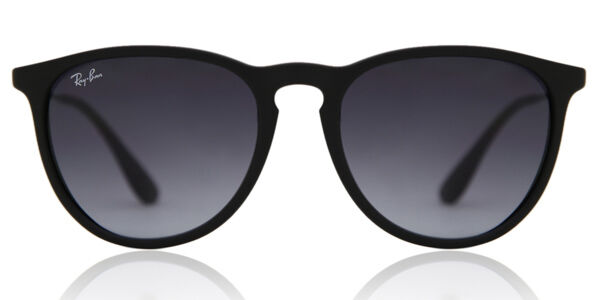 Ray-Ban RB4171 Erika 622/8G オーバル Matte Rubber Black サングラス