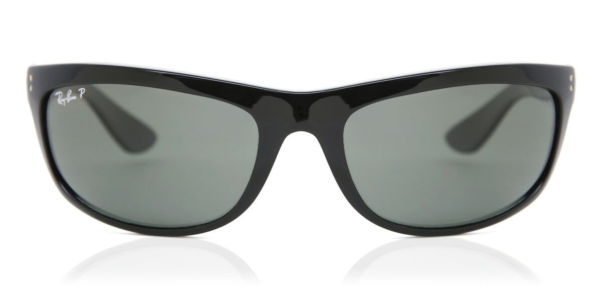 Ray-Ban RB4089 Balorama Polarized 601/58 ラップアラウンド ブラック