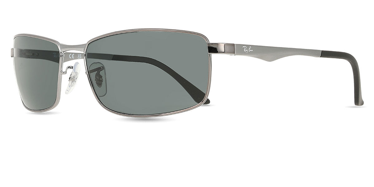 Ray-Ban RB3498 004/71 ガンメタル サングラス Ray-Ban RB3498 Active Lifestyle 004/71 スクエア ガンメタル