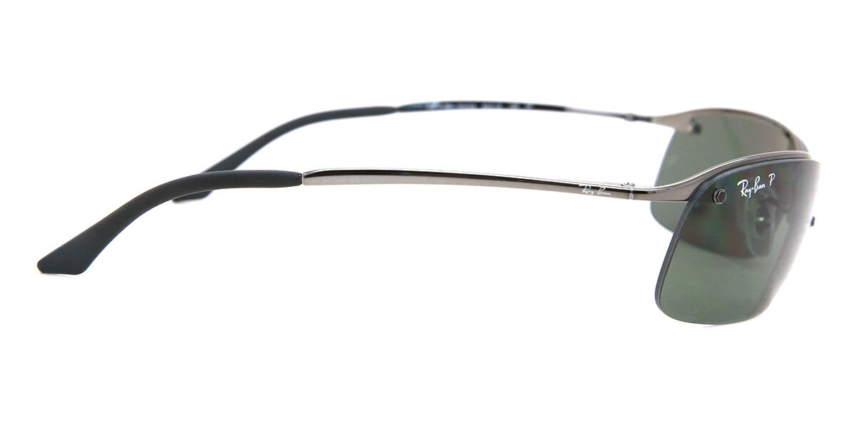 Ray-Ban RB3183 Top Bar 004/9A ラップアラウンド Gunmetal Grey