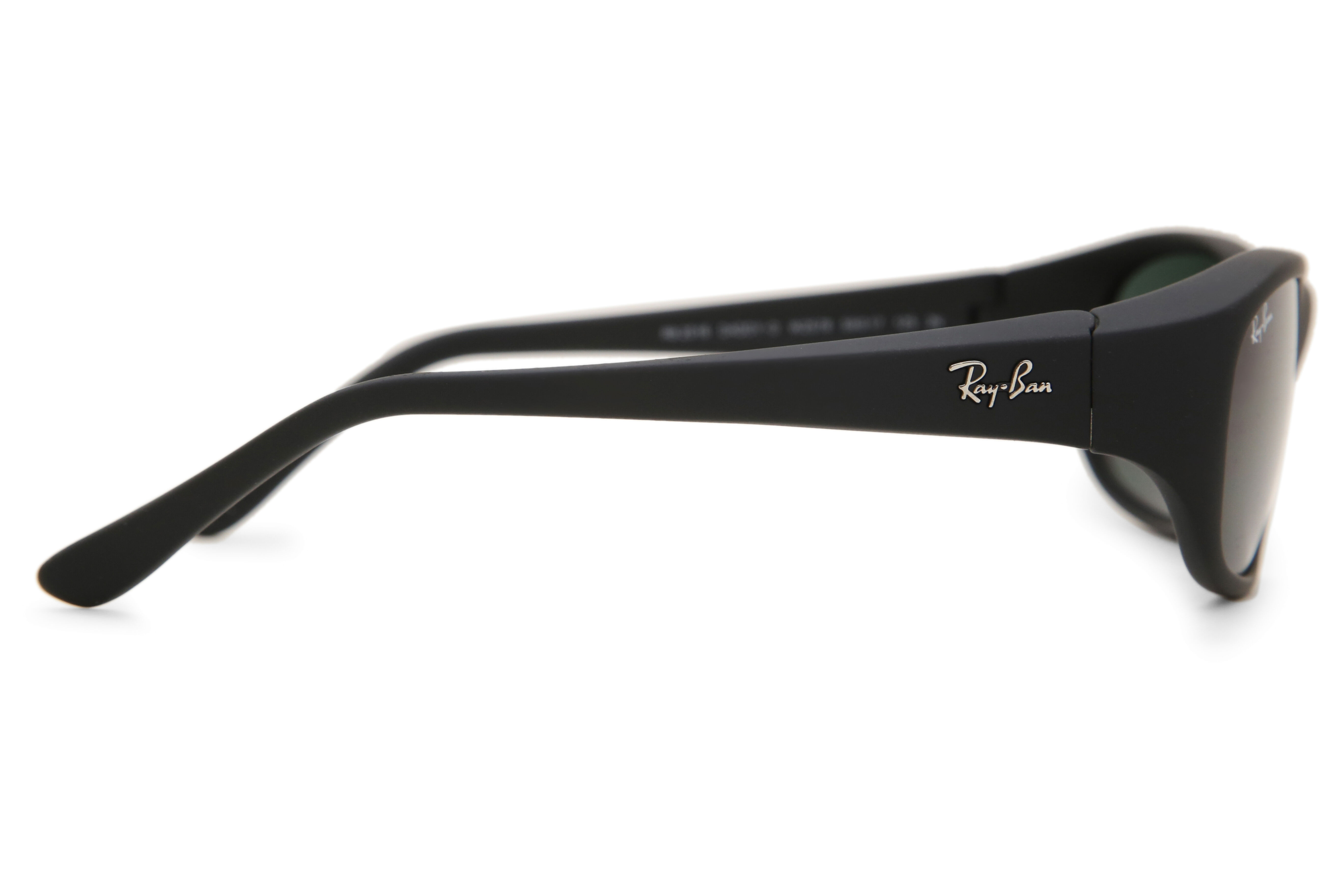 Ray-Ban RB2016 Daddy-O II W2578 オーバル Rubber Black サングラス