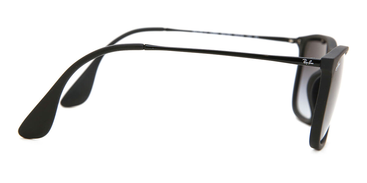 Ray-Ban RB4187F Chris Asian Fit 622/8G スクエア Rubber Black