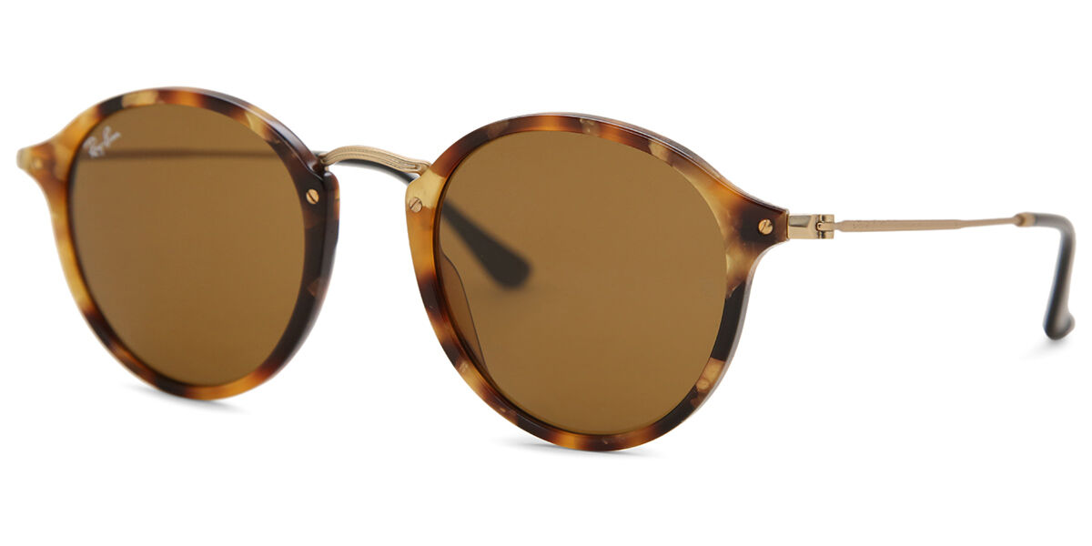 【極美品】Ray-Banレイバン RB2447 Round Fleck Ray-Ban RB2447 Round Fleck 1160 ラウンド Spotted Brown Havana