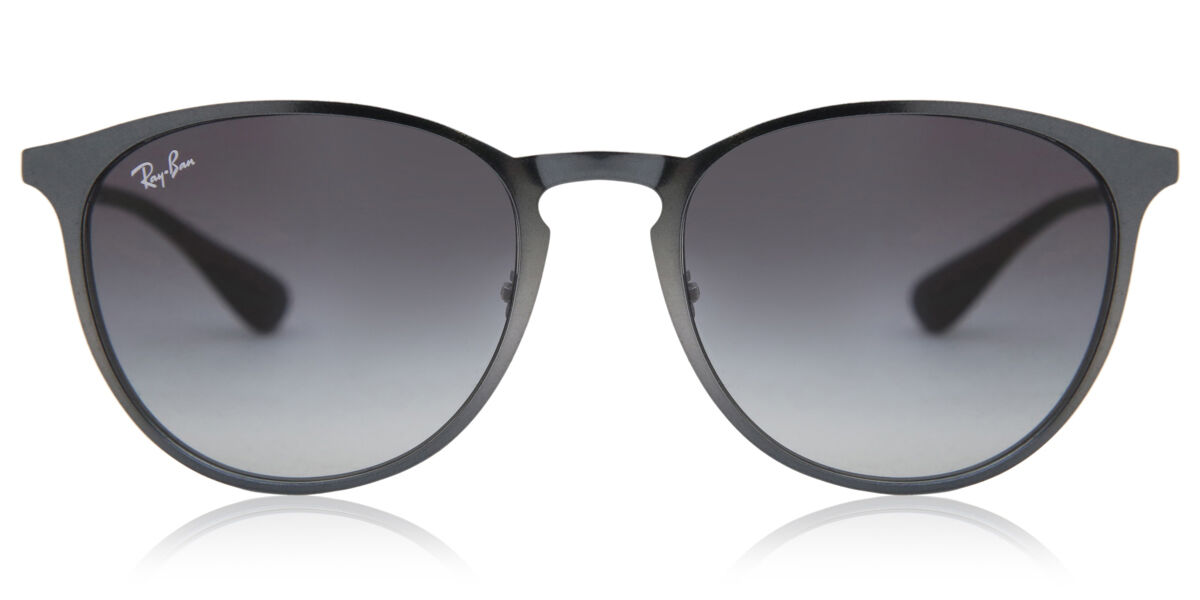 小物 Ray-Ban ERIKA L RB3539 192/8G Ray-Ban RB3539 Erika Metal 192/8G オーバル Metallic Grey
