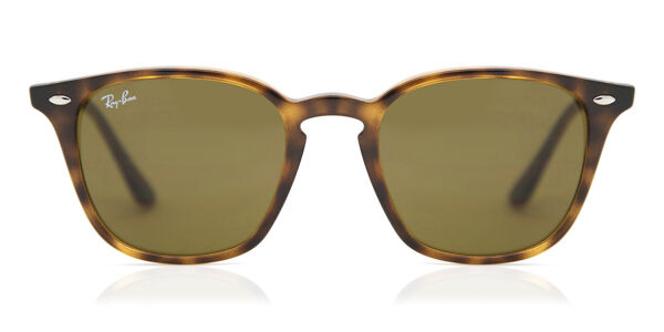 Ray-Ban RB4258 710/73 スクエア Shiny Havana サングラス