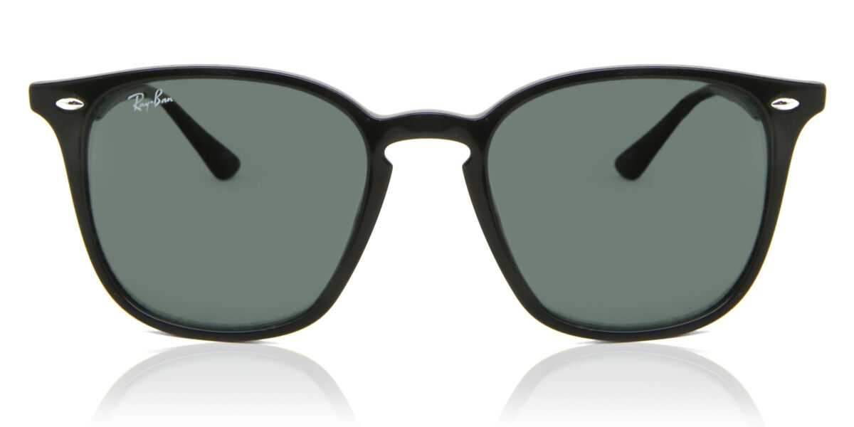 Ray-Ban RB4258F Asian Fit 601/71 スクエア ブラック サングラス