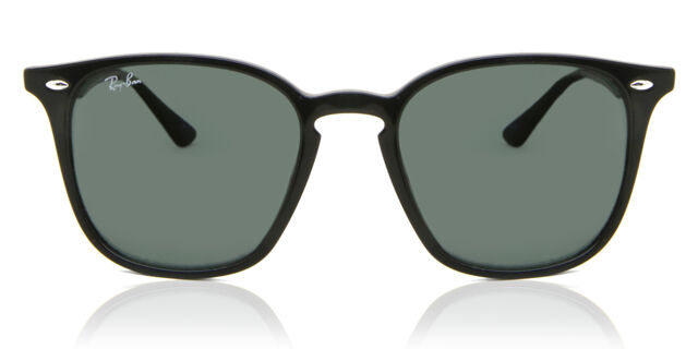 Ray-Ban RB4258F Asian Fit 601/71 スクエア ブラック サングラス 