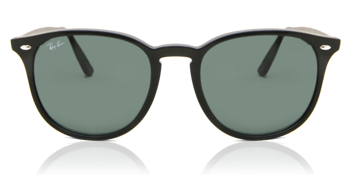 Ray-Ban RB4259F Asian Fit 601/71 オーバル ブラック サングラス