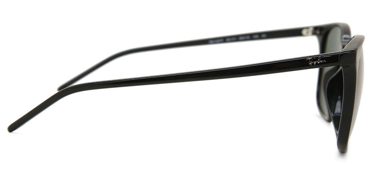 Ray-Ban RB4387F Asian Fit 901/71 スクエア ブラック サングラス