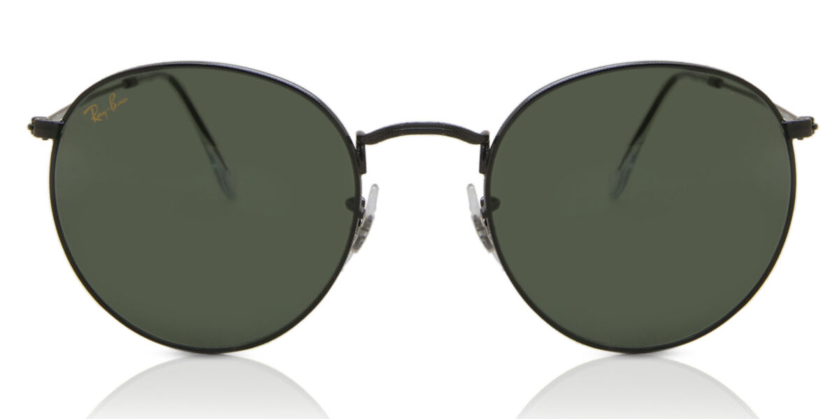 Ray-Ban RB3447 Round Metal 919931 ラウンド ブラック サングラス