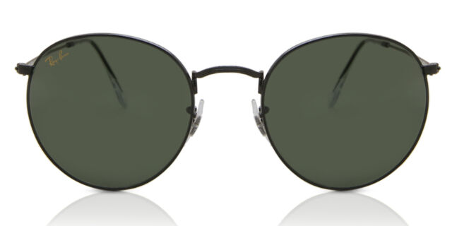 Ray-Ban RB3447 Round Metal 919931 ラウンド ブラック サングラス 