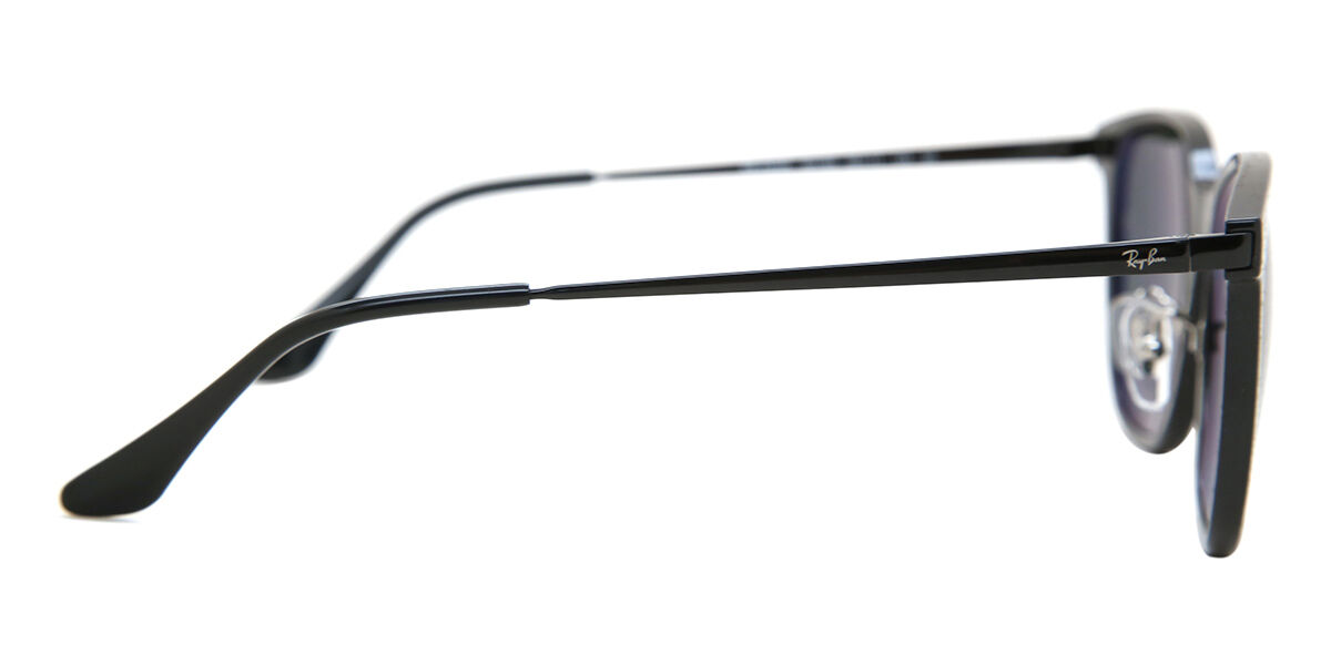 Ray-Ban RB4333D Asian Fit Polarized 601/9A スクエア ブラック