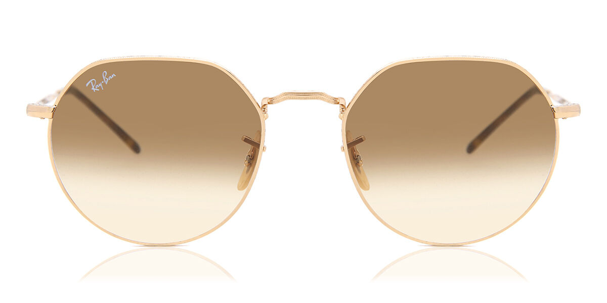 Ray-Ban RB3565 Jack 001/51 オーバル ゴルド 眼鏡 | SmartBuyGlasses 日本