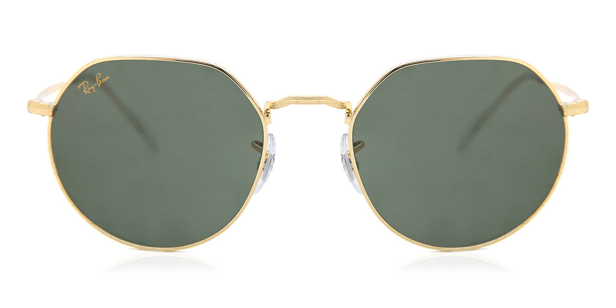 Ray-Ban RB3565 Jack 919631 オーバル ゴルド サングラス