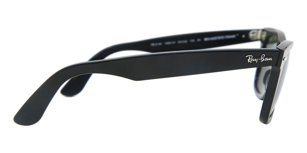 Ray-Ban Wayfarer RB 2140 ブラック サングラス Ray-Ban RB2140 Wayfarer 135831 スクエア ブラック サングラス