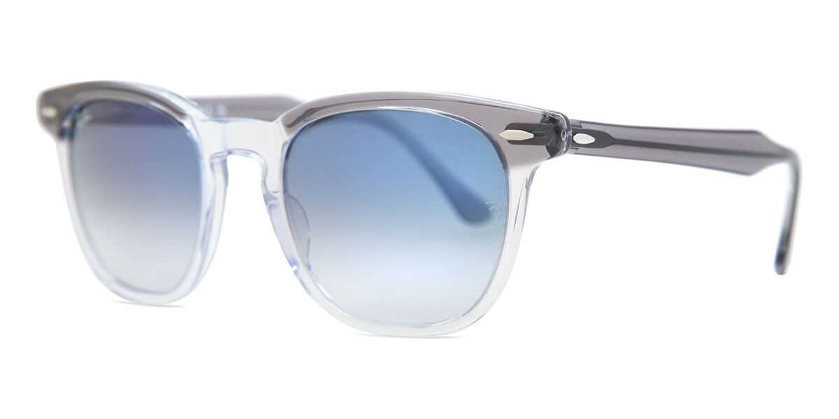Ray-Ban RB2298 Hawkeye 13553F スクエア Transparent Grey サングラス