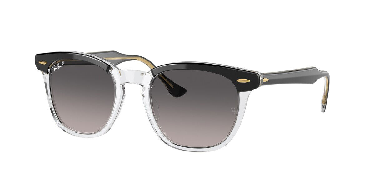 Ray-Ban RB2298F Asian Fit HAWKEYE 1294M3 スクエア Black On