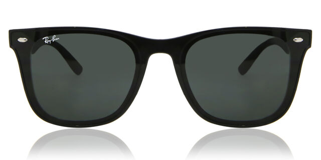 Ray-Ban RB4391D Asian Fit 601/87 スクエア Shiny Black サングラス 