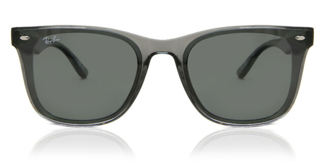 Ray-Ban RB4391D Asian Fit 645087 スクエア Transparent Grey 