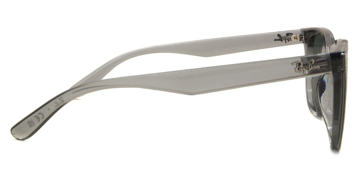 Ray-Ban RB4391D Asian Fit 645087 スクエア Transparent Grey