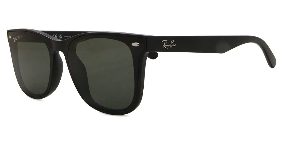 Ray-Ban RB4391D Asian Fit 601/9A スクエア ブラック サングラス