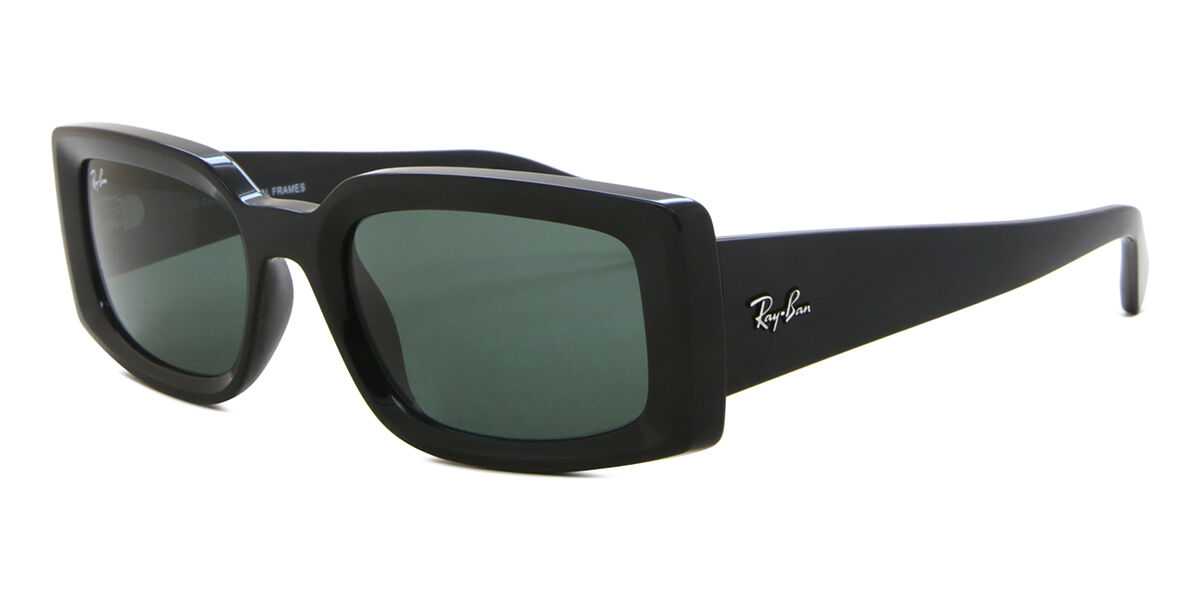 Ray-Ban RB4395 Kiliane 667771 スクエア ブラック サングラス