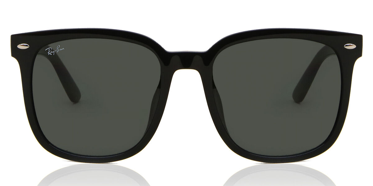 Ray-Ban RB4401D Asian Fit 601/87 スクエア ブラック サングラス