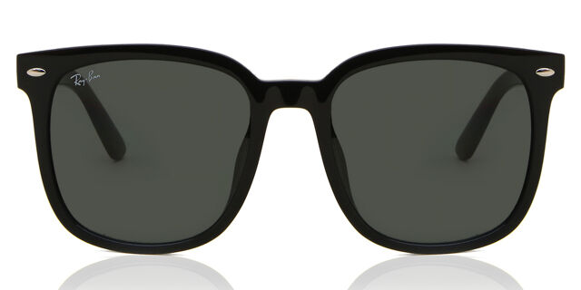 Ray-Ban RB4401D Asian Fit 601/87 スクエア ブラック サングラス 