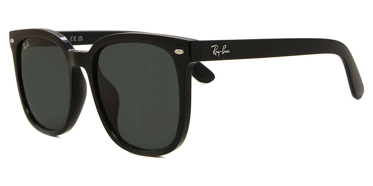 Ray-Ban RB4401D Asian Fit 601/87 スクエア ブラック サングラス