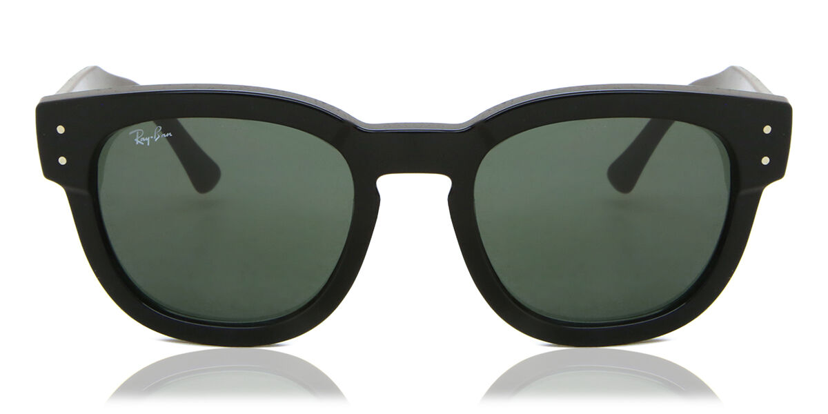 Ray-Ban RB0298S Mega Hawkeye 901/31 スクエア ブラック サングラス