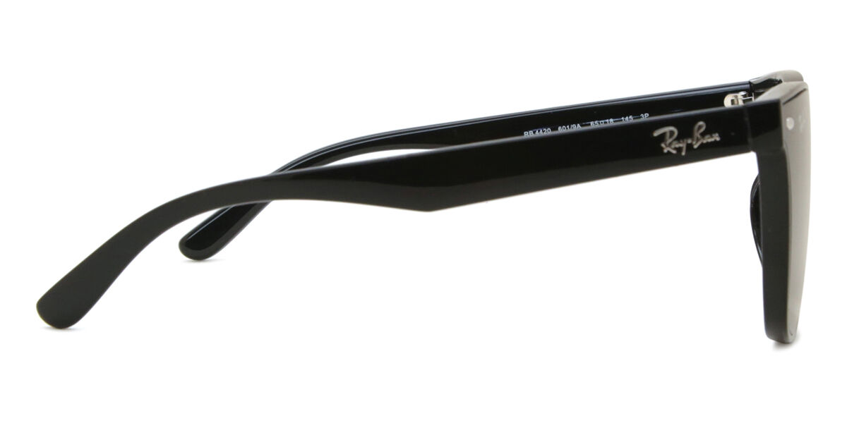 Ray-Ban RB4420 Polarized 601/9A スクエア ブラック サングラス