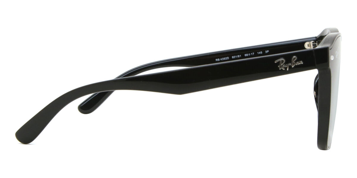 Ray-Ban RB4392D Asian Fit Polarized 601/81 スクエア ブラック