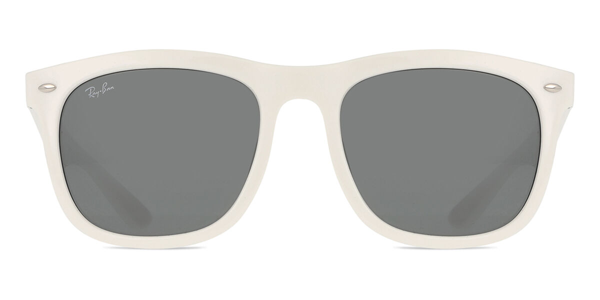 Ray-Ban RB4260D Asian Fit 671/87 スクエア ホワイト サングラス