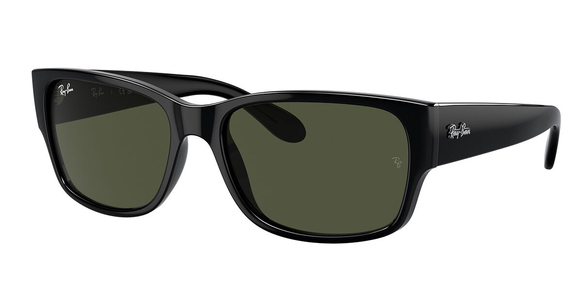 Ray-Ban RB4335 601/71 スクエア ブラック サングラス