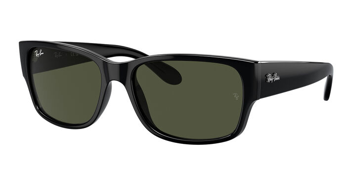 Ray-Ban RB4335 601/71 スクエア ブラック サングラス 