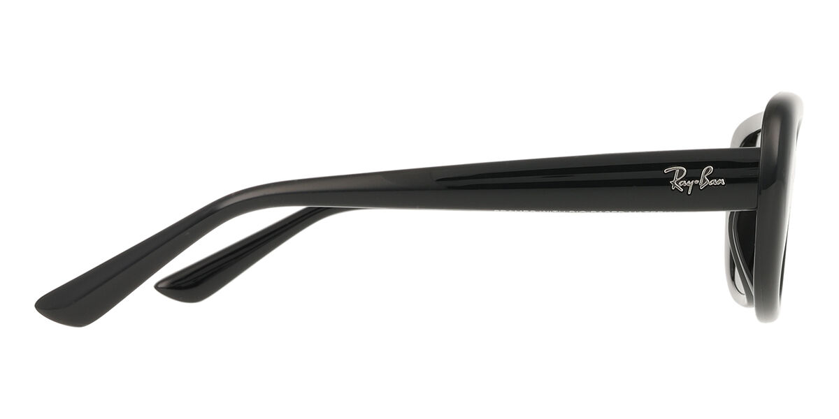 Ray-Ban RB4421D Asian Fit 667787 スクエア ブラック サングラス