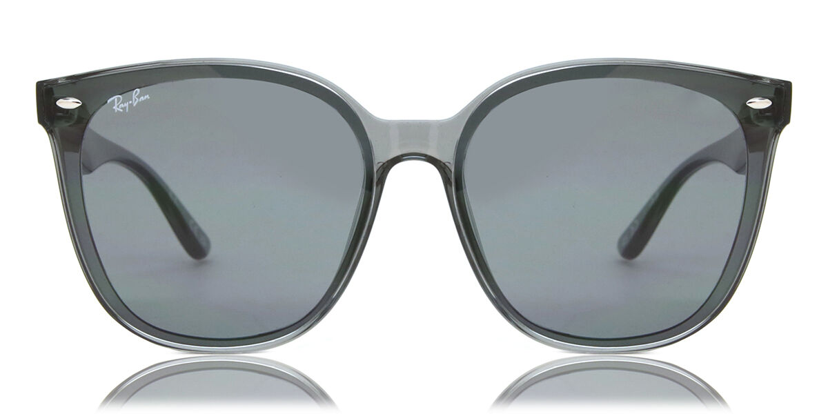 Ray-Ban RB4423D Asian Fit 645087 スクエア Transparent Grey