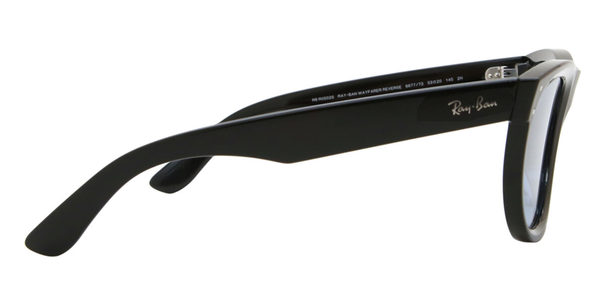 Ray-Ban RBR0502S Wayfarer Reverse 667772 スクエア ブラック